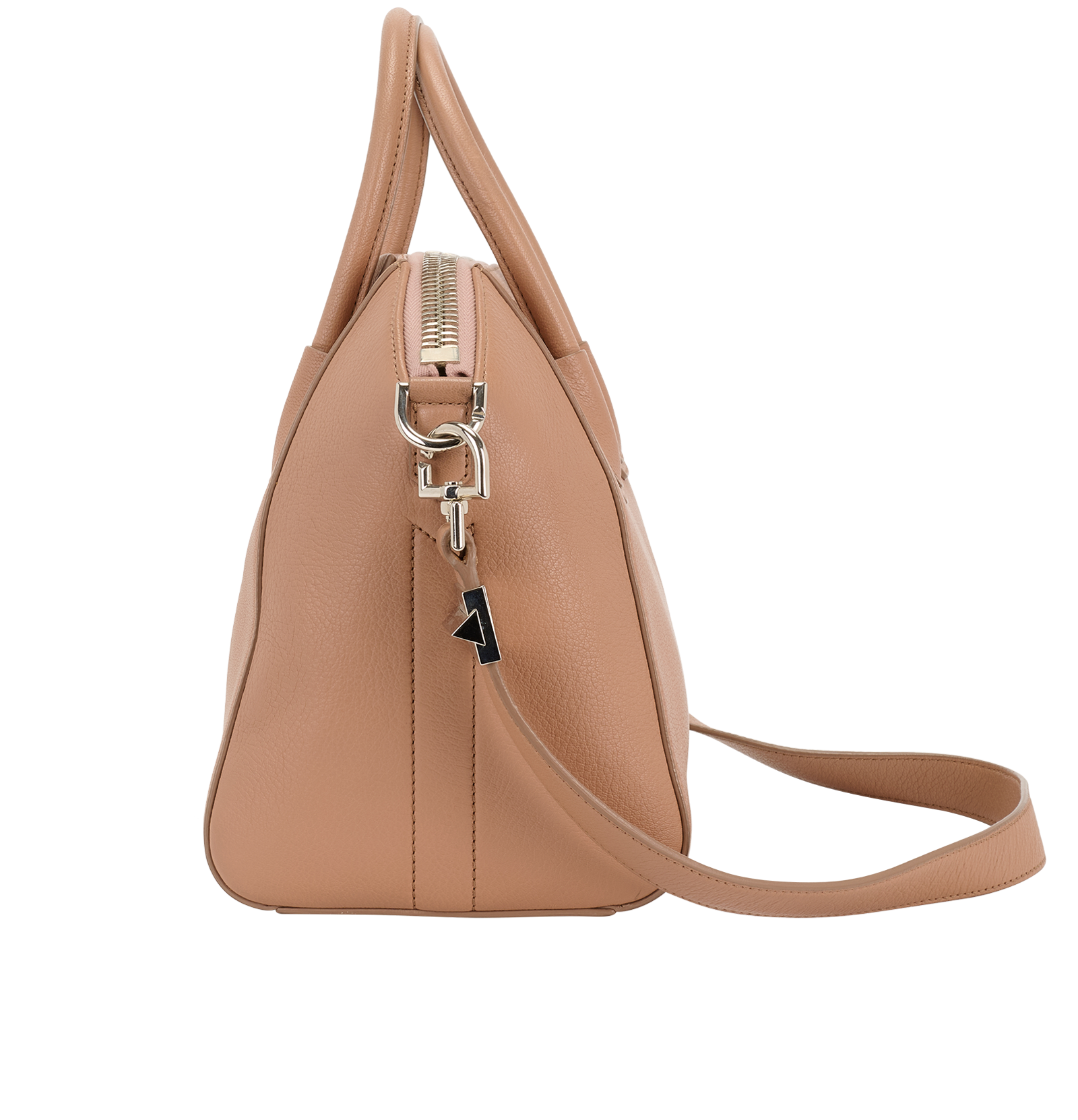 Small Antigona, &pound;550, Handbags, Pink, Leather, Bottom view